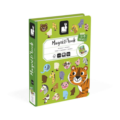 Janod - Magneti'Book Animaux - Jeu Éducatif Magnétique