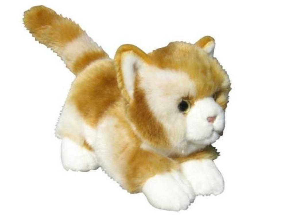 Peluche - chat joueur roux - Maman et Bébé La Fère