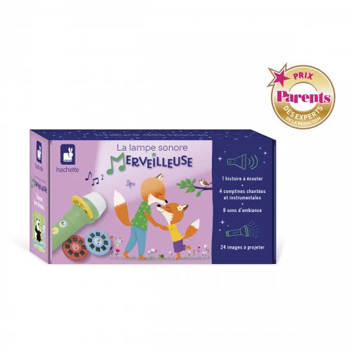 Janod - Lampe Sonore Merveilleuse l'Heure des Bisous